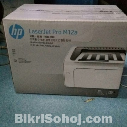 HP M12A Single Function Mono Laser Black & White Printer